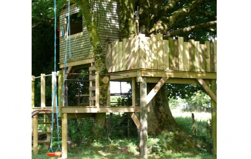 Treehouse built by Kilmore Landscapes, Westmeath